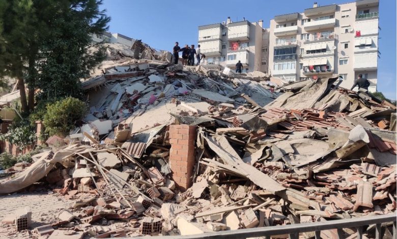 وقوع زلزال بقوة 5.1 درجة في إزمير التركية