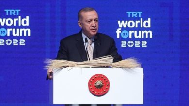 أردوغان في لقاء حول أزمة الحبوب