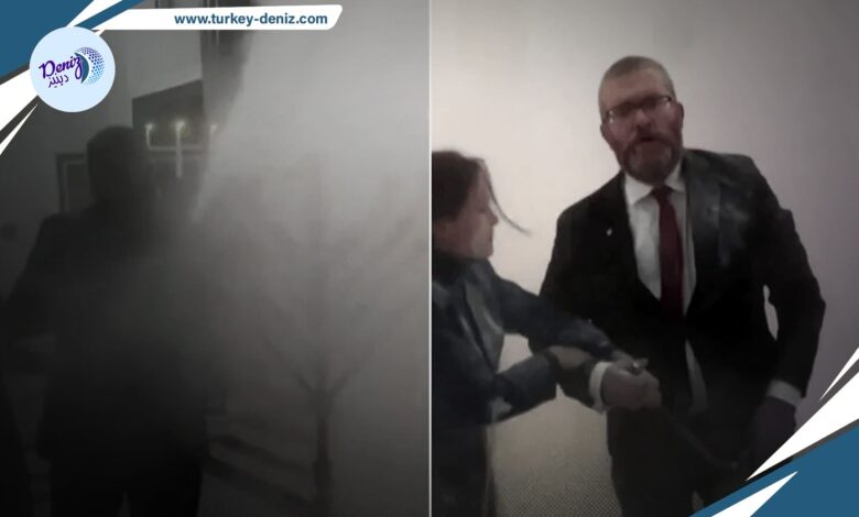 نائب بولندي يُطفئ شموع "الأنوار" اليهودية في البرلمان باستخدام مطفأة حريق