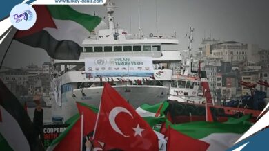 شراء هيئة تركية لسفن للانضمام إلى قافلة الحرية لتقديم المساعدات إلى غزة